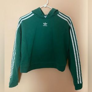 Adidas Cropped Hoodie